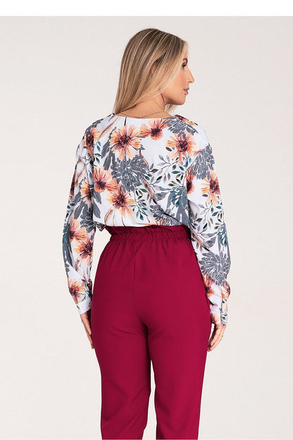 Close-up of Figl Long Sleeve Shirt detailing; highlighting the exquisite design and quality craftsmanship.