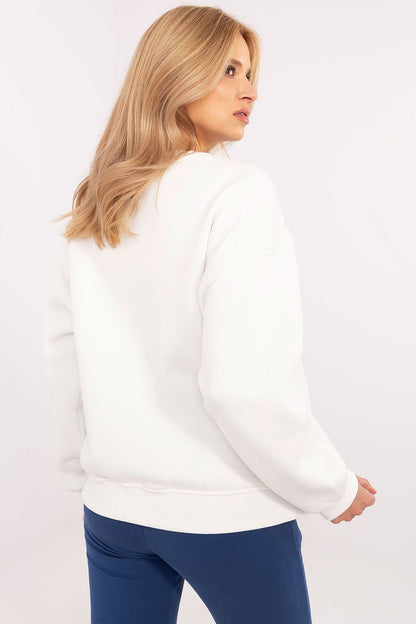 Versatile women's sweatshirt by Factory Price in a cotton-polyester blend, designed for comfort and style during colder seasons.