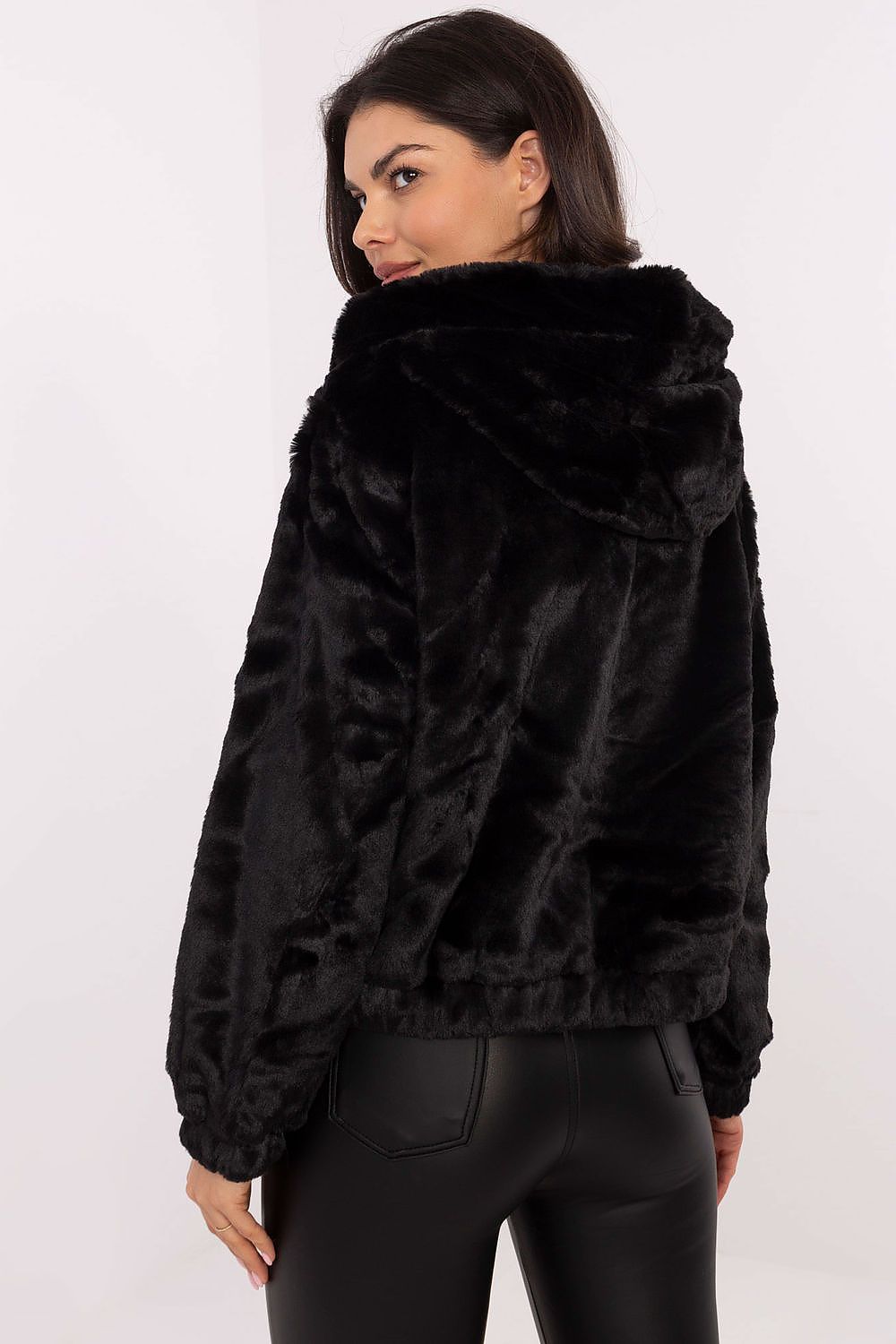 Chic hooded Teddy Bear Jacket from NM, perfect for milder days with a stylish appearance.