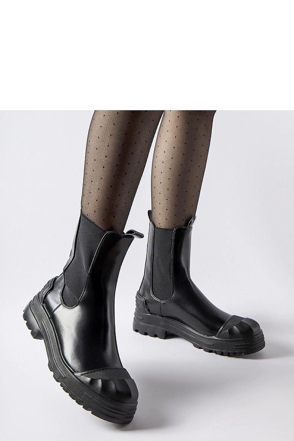 Luxurious Albanese Black Insulated Ankle Boots made of eco leather, offering elegance and comfort for autumn and winter. Ideal for versatile styling, featuring a flat sole and insulated insole for ultimate warmth.