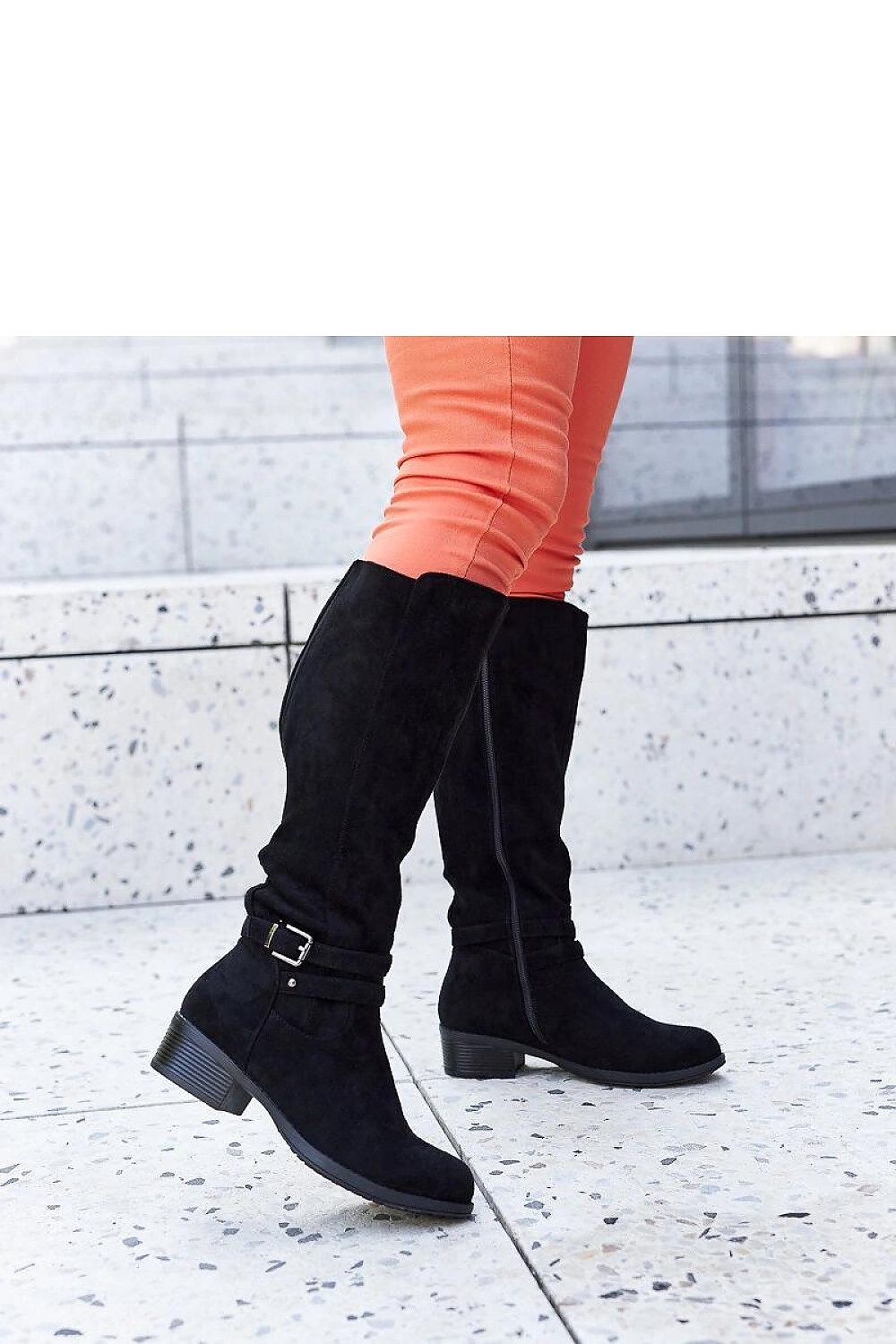 Solea Black Insulated Eco-Suede Thigh-High Boots for Women, elegant and stylish design perfect for winter chic, showcasing eco-friendly craftsmanship and practical comfort.