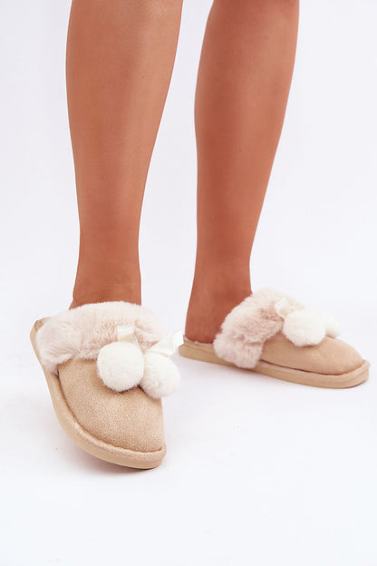 Step in Style premium Women's Fur Lined Slippers, perfect for wrapping your feet in warmth and sophistication during chilly days.