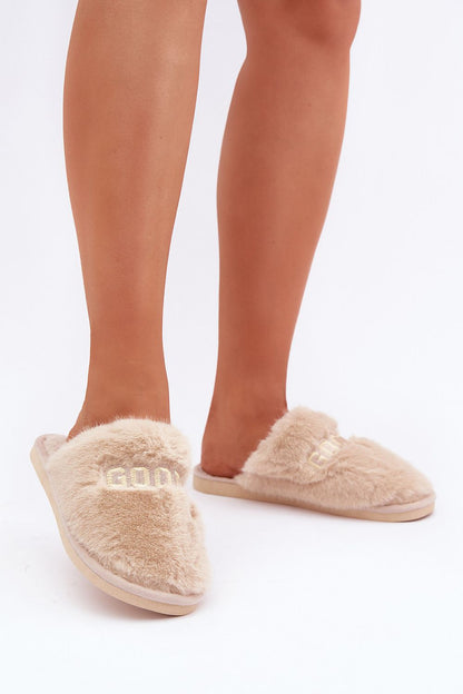 Stylish Women's Fur Slippers by Step in Style, featuring soft fur construction for ultimate comfort, offered in EU sizes 36-41 and US sizes 5.5-10.5.
