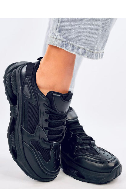 Fashion-forward Laced Sneakers by Inello, exquisite women's sport shoes with a fashionable thick sole, sizes EU 36-41, US 5.5-10.5.