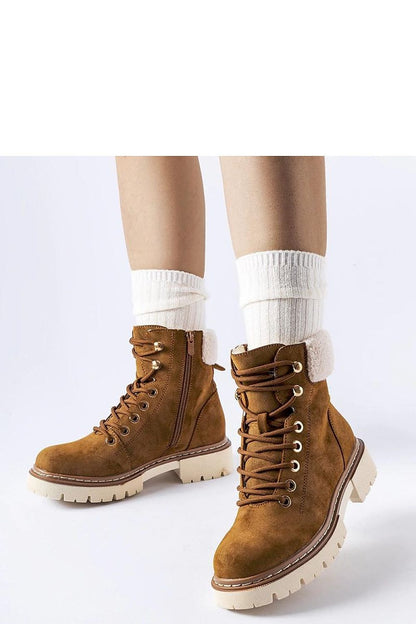 Elegant Solea brown winter shoes Bassano for women, showcasing durable eco leather and a chic ankle height design for enhanced support.