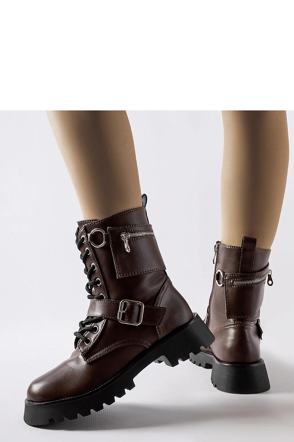 Solea Women's insulated ankle boots in brown, exuding luxury and comfort with a versatile style, ideal for both casual and formal occasions.