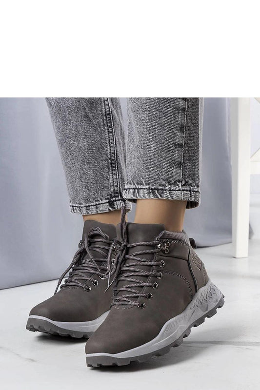 Solea luxurious grey insulated Adleri women's trapper boots featuring warm fur lining, ideal for cold weather comfort.