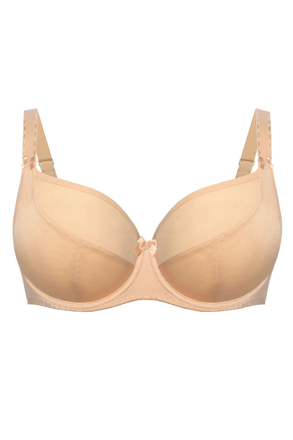Luxury Teyli Adjustable Underwire Bra crafted for elegance and comfort, available in sizes from EU 70B to 105I, featuring a sophisticated mesh design.
