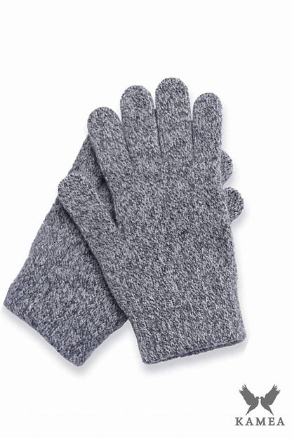 Kamea Luxury Wool Gloves in Pastel Mint - Elegant design perfect for winter fashion.