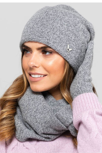 Kamea Mint Anna Luxury Gloves displayed in a beautiful pastel palette - Chic and sophisticated winter wear.