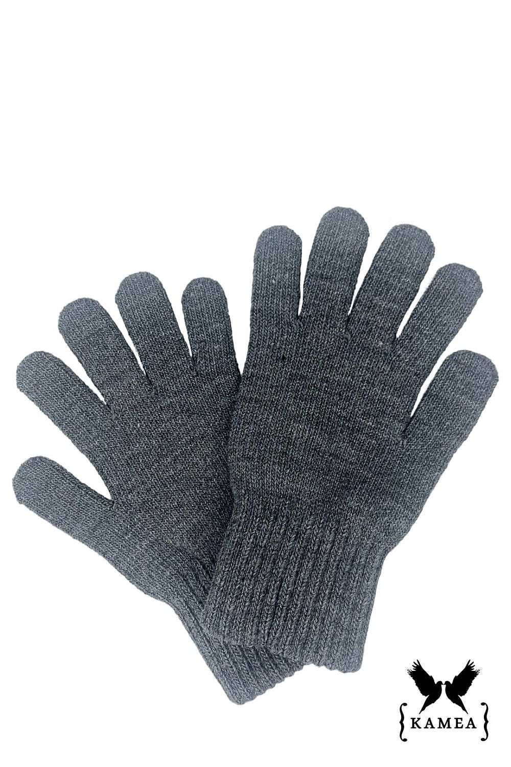 Stylish heather winter gloves for ladies by Kamea, perfect for cold days with a sophisticated and comfortable fit.
