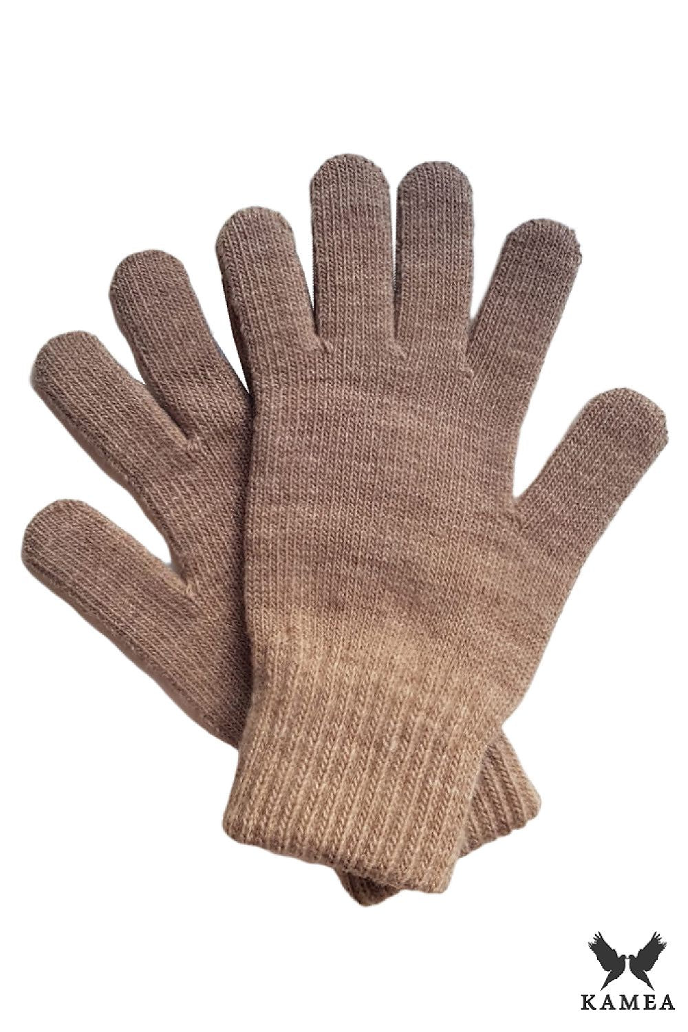 Fashionable heather winter gloves by Kamea for women, ideal for both casual and formal attire, offering style and comfort.