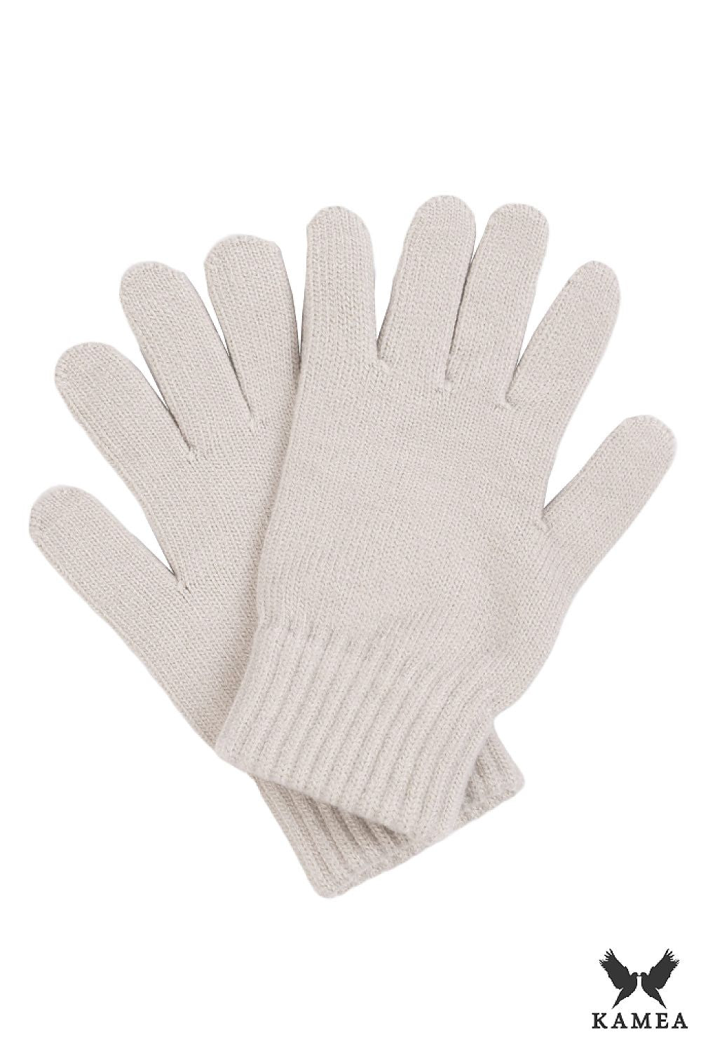 Stylish Kamea premium winter gloves, featuring a comfortable fit in dirty pink, perfect for enhancing winter outfits.