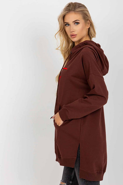 High-quality Luxury Women's Casual Sweatshirt in cotton blend by Factory Price - Perfect for everyday wear with comfort and minimalist style.
