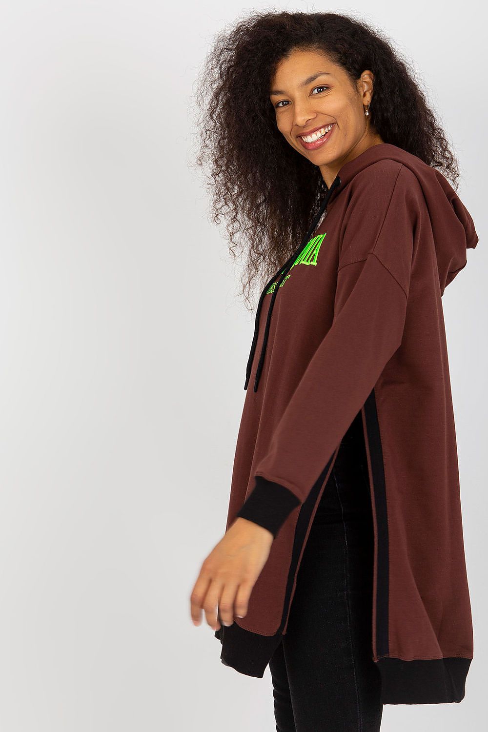 Stylish Women's Sweatshirt by Factory Price displayed on a mannequin, highlighting the casual yet chic look perfect for everyday wear.