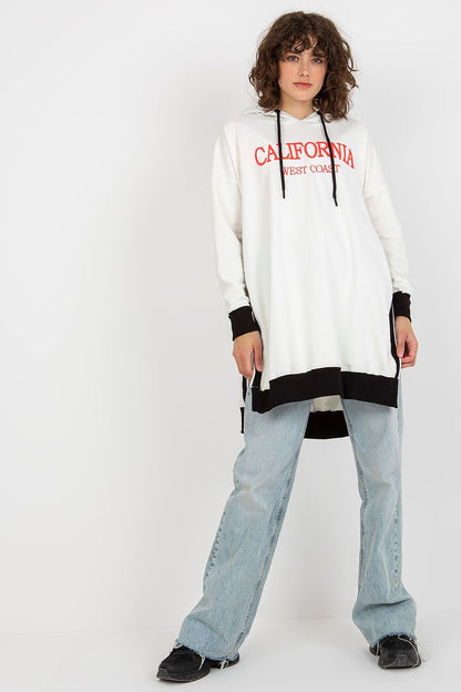 Luxurious women's casual hoodie sweatshirt in a comfortable cotton blend, designed by Factory Price, emphasising modern elegance and versatile styling.