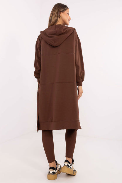 Chic hoodie included in the Luxury Women's 3-Piece Set, perfect for sporty and casual outings, produced by Factory Price.