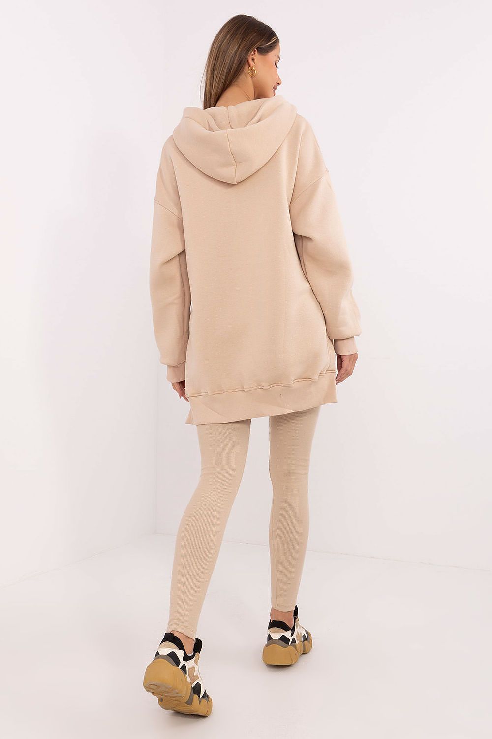 Elegant short top featuring a classic round neckline, part of the Luxury Women's 3-Piece Set by Factory Price.