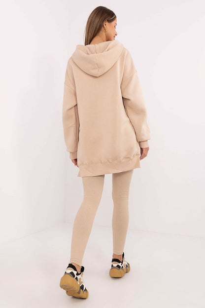 Elegant short top featuring a classic round neckline, part of the Luxury Women's 3-Piece Set by Factory Price.