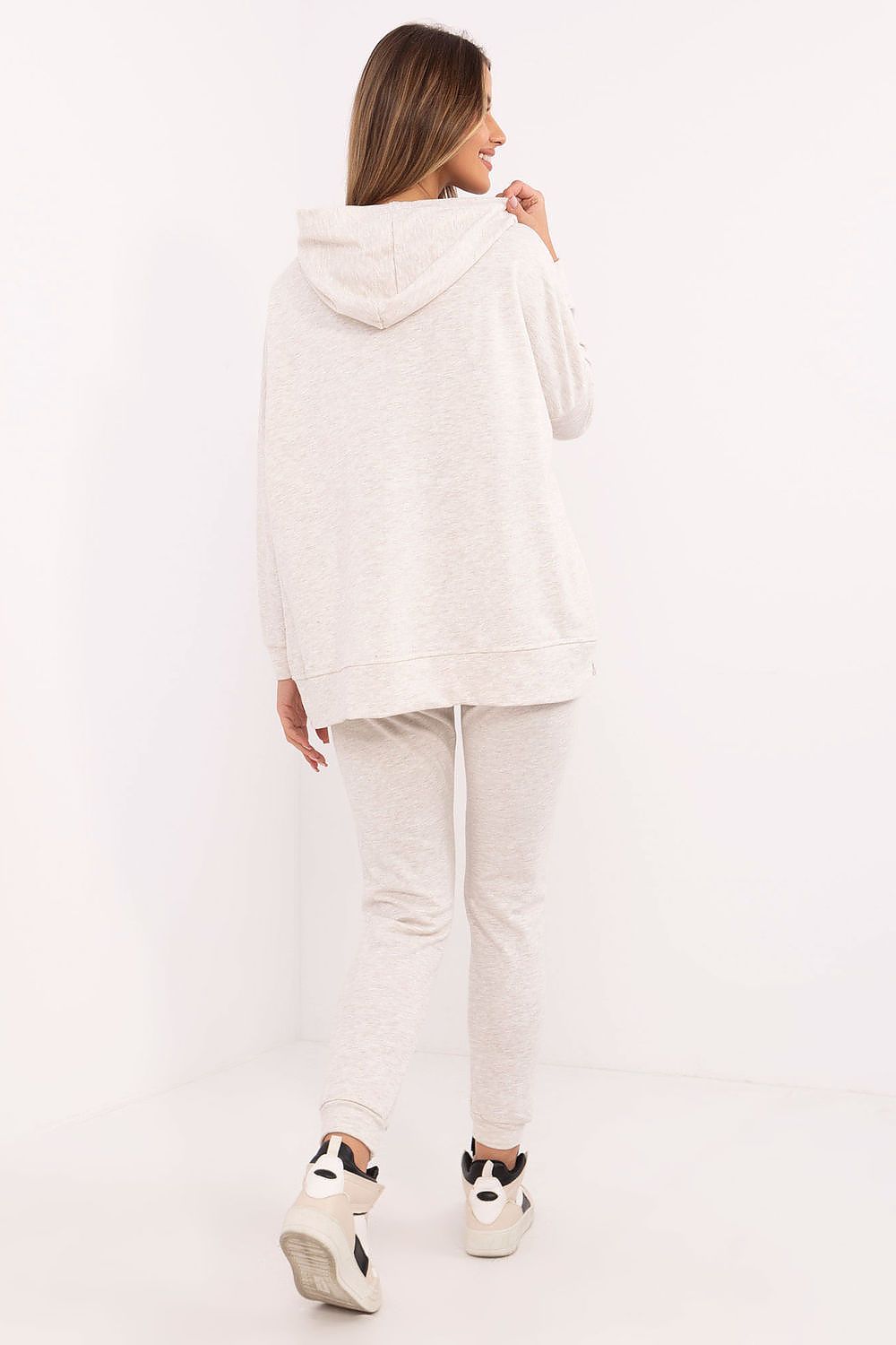 High waist pants from the Luxury Women's Tracksuit Set by Factory Price, designed for a stylish silhouette and superior comfort.