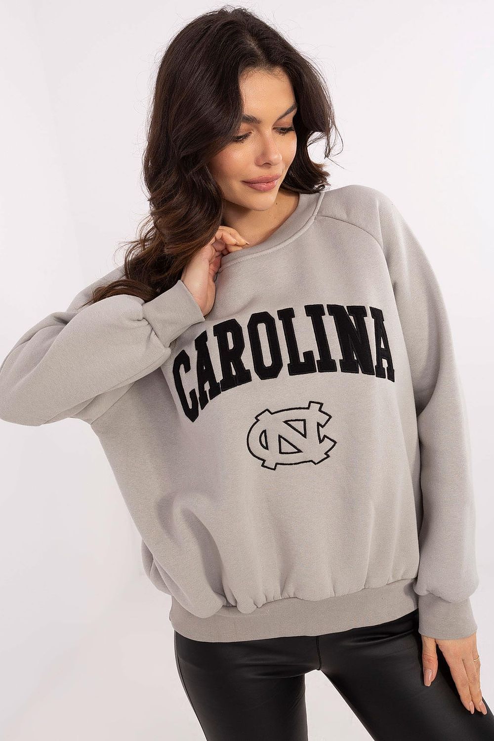 Comfortable EU size 0 women's sweatshirt by Factory Price, crafted from high-quality cotton and polyester for softness and durability.
