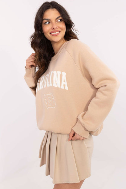 Chic women's sweatshirt by Factory Price in EU size 0, ideal for layering in cooler weather while maintaining a stylish look.