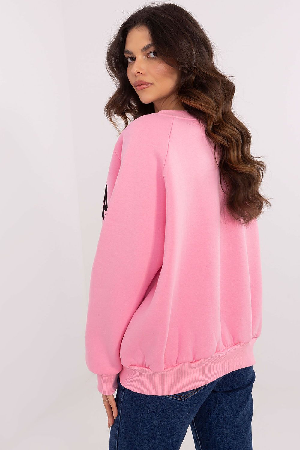 Women wearing the Luxury Casual Sweatshirt by Factory Price in a casual setting, demonstrating the versatile and chic style suitable for any season.