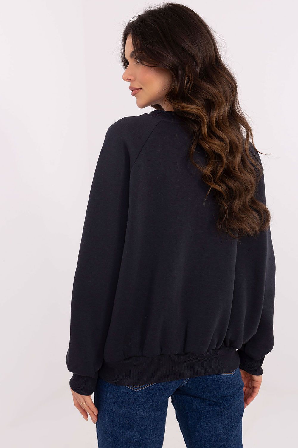 Chic women's sweatshirt by Factory Price in EU size 0, combining comfort and luxury styling for all seasons.