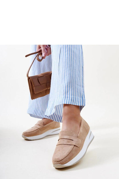 Solea Pink Muna loafers displayed on a stylish surface, epitomising luxurious summer footwear for women in EU sizes 36 to 41.