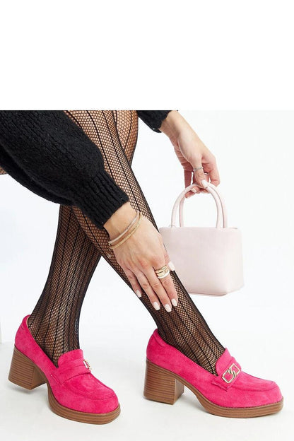 Elegant dark pink Aludra stiletto heels by Solea, showcasing a modern design and comfortable slip-on style, perfect for fashion-forward women.