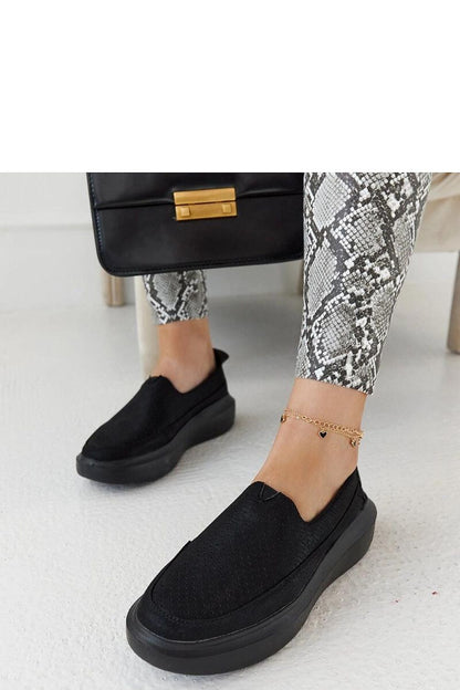 Solea luxury black metallic rubber slip-on shoes for Marta, showcasing a rounded toe and eco-friendly leather design, perfect for summer elegance.