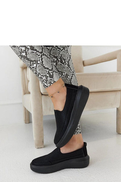 Solea Marta slip-on shoes in black metallic rubber, displaying their luxurious eco leather material and perfect summer fit for fashionable women.