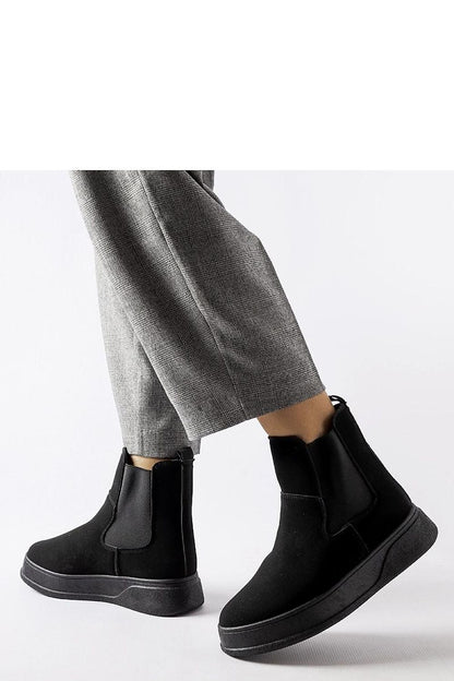 Solea Dark Beige Platform Boots styled with fashionable outfits, showcasing versatility and elegance for modern women.