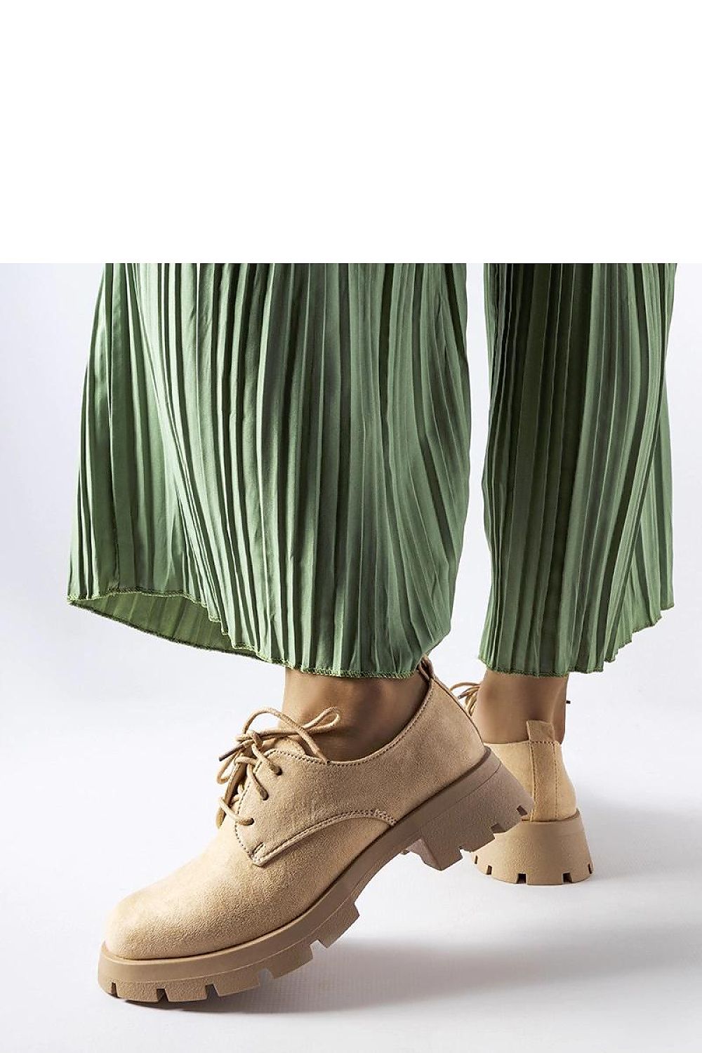 Elegant Solea beige half shoes for women featuring a stylish eco leather upper and comfy Coleman sole, perfect for summer fashion.