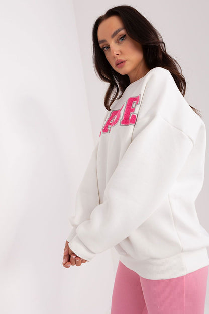 Trendy Women's Sweatshirt with Unique Pattern by Factory Price, offering a comfortable fit in size EU 0, ideal for casual outings.