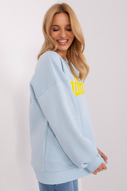 Luxury Women's Pullover Sweatshirt in EU Size 0, featuring a stylish logo by Factory Price, perfect for combining comfort and fashion.