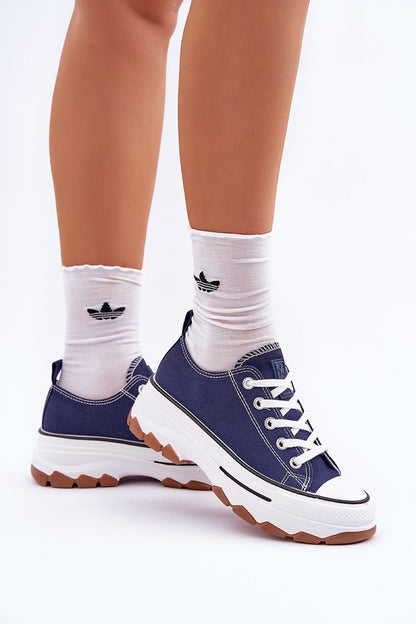 Fashionable women's platform sneakers by Step In Style, combining luxury with comfort and ideal for any casual outing.