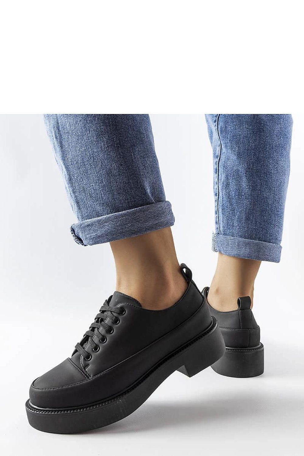 Solea elegant black flat-heeled summer shoes made of eco leather, perfect for stylish summer outings.