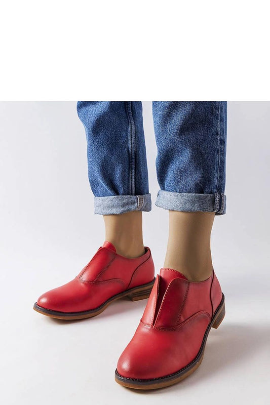 Solea Red Burdett Vegan Leather Loafers showcasing eco-friendly style, perfect for summer, featuring elegant design and slip-on convenience.
