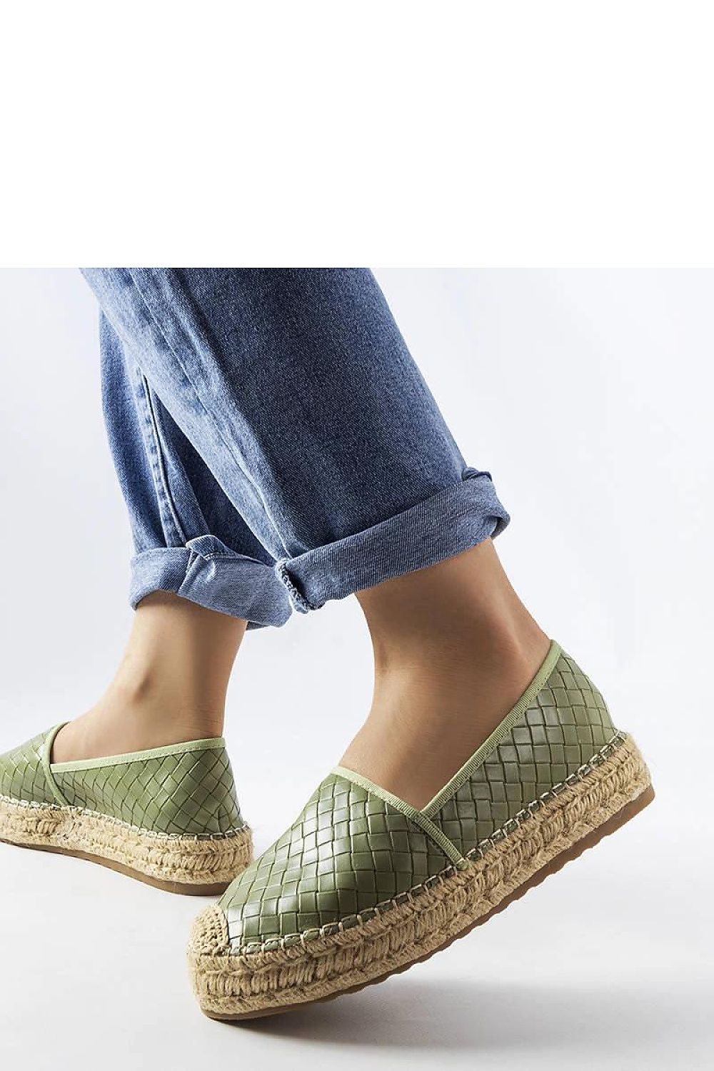 Stylish Solea eco-leather espadrilles with a 3.5 cm heel, embodying comfort and elegance for the modern summer look.