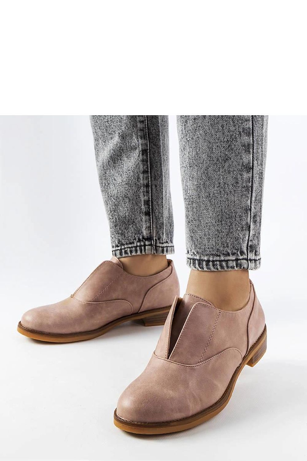 Elegant Solea Red Burdett Vegan Leather Loafers with a round toe, ideal for style-conscious women seeking comfort.