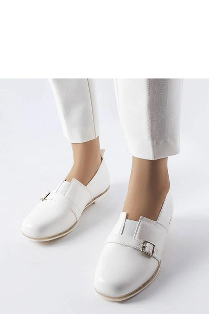 Elegant Solea white Felosa loafers for women, showcasing a luxurious slip-on design, perfect for summer elegance.