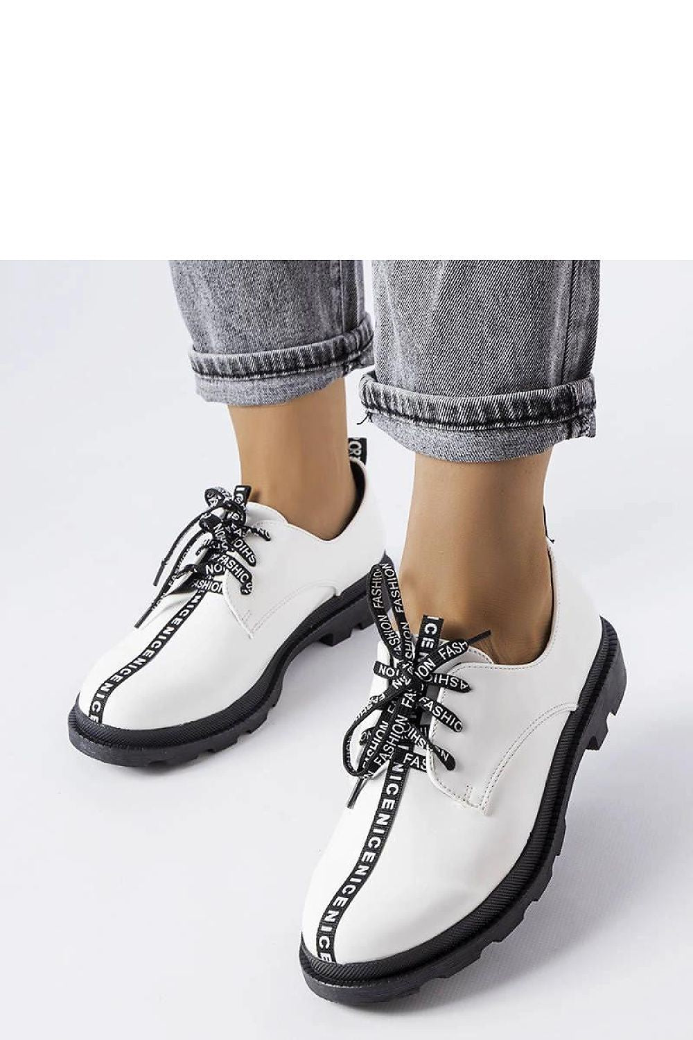 Solea White Hanifan loafers featuring a stylish design with a tractor sole, made of eco-leather, perfect for luxury summer fashion.