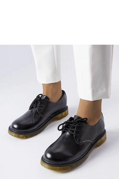 Solea eco leather half shoes with lace-up design, highlighting their classic black finish and comfortable fit, ideal for summer casual wear.