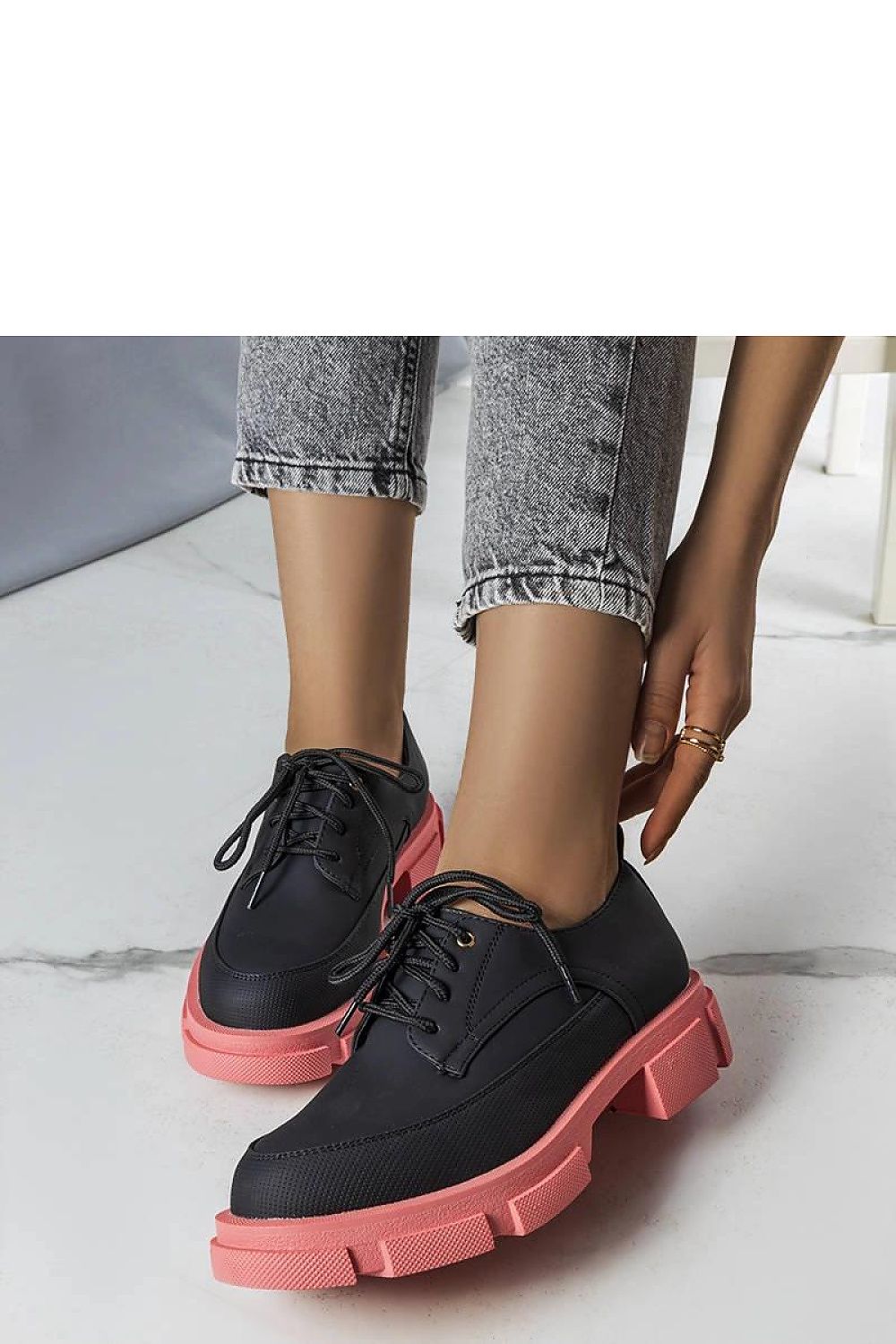 Sophisticated Solea eco-leather half shoes with a 4 cm heel, combining eco-friendly materials and high fashion elegance.