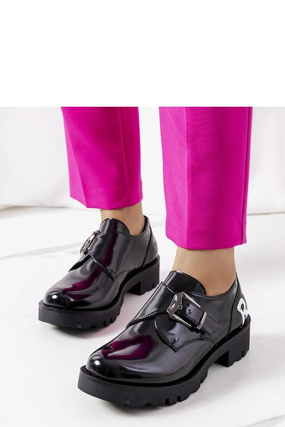 Elegant Solea Black Lens loafers for women, showcasing a luxurious slip-on design with a stylish buckle for adjustable comfort, perfect for casual summer outings.