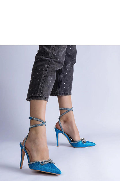 Stylish Solea high heel pumps featuring stunning pink glitter finish and chic bow design, ideal for enhancing any sophisticated look.