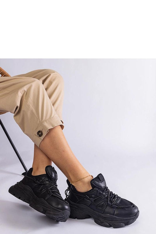 Solea Ivett Women's Black Sports Sneakers, elegant and stylish design for active women, showcasing comfort and versatility.