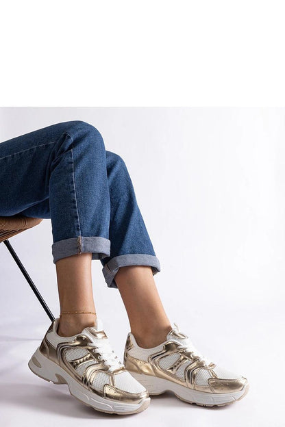 Detail shot of the Solea Ena Hurtado White Sports Sneakers, highlighting their sleek design and perfect fit for EU sizes 36-41.