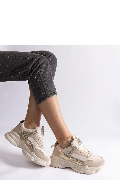 Elegantly designed Solea sneakers with a white rubber sole, offering stability and chic style for everyday or special occasions.